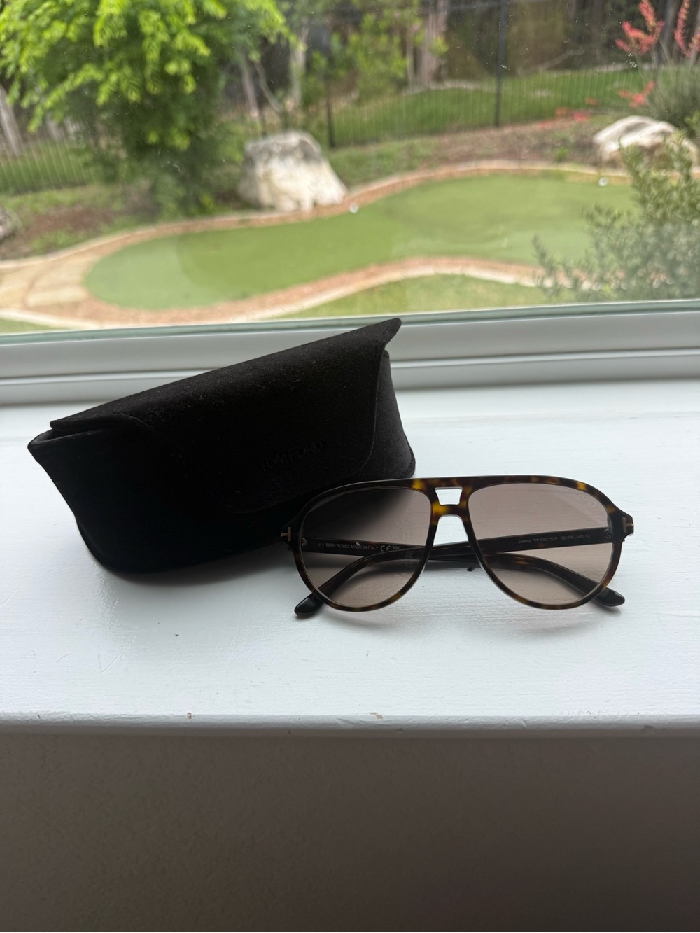 Tom Ford Tortoiseshell and Brown Gradient women’s Sunglasses